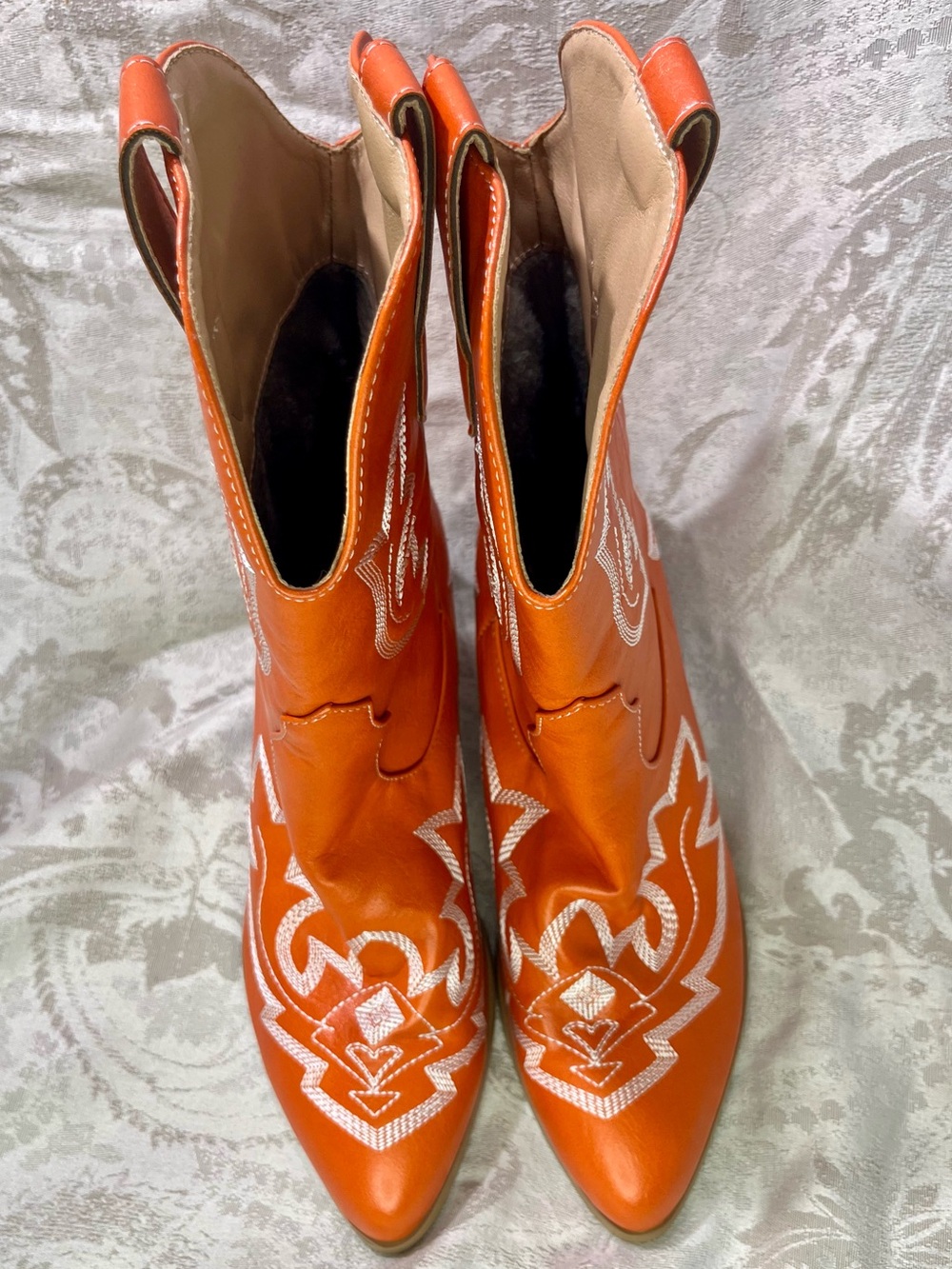 Embroidered Western Ankle Boot - Picture 6 of 10